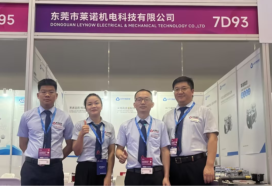 萊諾真空亮相第25屆中國國際光博會，引領真空技術新篇章